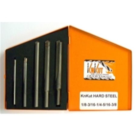 Isn KNK5KK9 Jobber Length Carbide Tip Drill Bit Set - 5 Pieces KNK5KK9